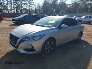 2022 Nissan Sentra SV z VIN 3N1AB8CV6NY230923, wystawiony jako IAAI lot #41455204 z przebiegiem 58 640 mil mil oraz . Historia ofert i sprzedaży dostępna na DreamBid. Obrazek 2.