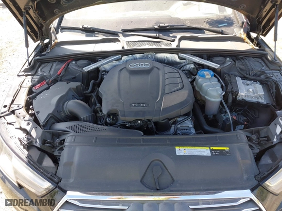 2017 Audi A4 Premium with VIN WAUANAF4XHN006700, listed as a IAAI auction lot 41886496 with 64,758 mi miles. Bid and sale history available at carsss.com. Image 10.