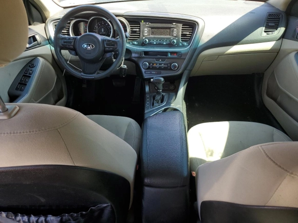2015 Kia Optima LX with VIN 5XXGM4A70FG411489, listed as a Copart auction lot 47704435 with 175,370 mi miles and Clean Title. Bid and sale history available at carsss.com. Image 8.