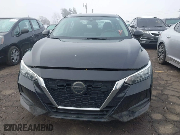 2020 Nissan Sentra SV with VIN 3N1AB8CV0LY216187, listed as a IAAI auction lot 41790924 with 103,794 mi miles. Bid and sale history available at carsss.com. Image 12.
