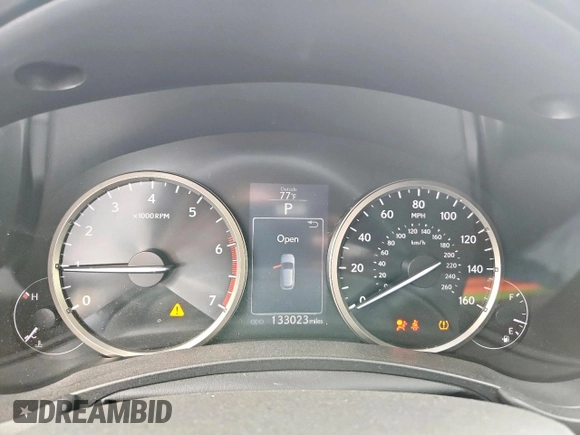 2015 Lexus NX 200t with VIN JTJYARBZ2F2002567, listed as a Copart auction lot 60667465 with 133,023 mi miles and Salvage title. Bid and sale history available at DreamBid. Image 9.
