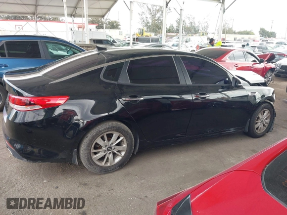 2016 Kia Optima LX with VIN 5XXGT4L30GG058329, listed as a IAAI auction lot 41914961 with 93,879 mi miles. Bid and sale history available at carsss.com. Image 14.