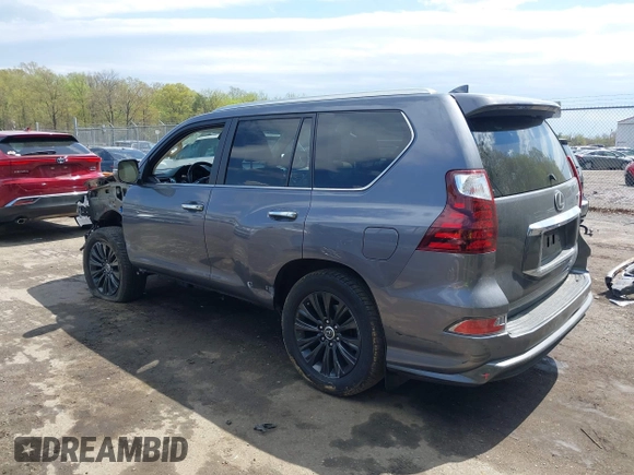 2022 Lexus GX with VIN JTJGM7BX5N5309119, listed as a IAAI auction lot 42036991 with 34,320 mi miles. Bid and sale history available at carsss.com. Image 3.