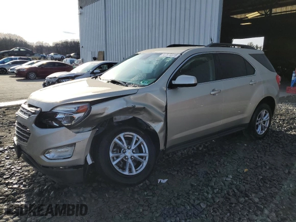 2016 Chevrolet Equinox LT with VIN 2GNALCEK8G1147566, listed as a Copart auction lot 47570315 with 55,806 mi miles and Salvage Title. Bid and sale history available at carsss.com. Image 1.