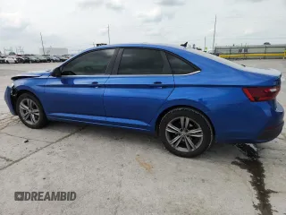 2022 Volkswagen Jetta SE with VIN 3VW7M7BU8NM013981, listed as a Copart auction lot 59624815 with 103,931 mi miles and Salvage title. Bid and sale history available at DreamBid. Image 2.