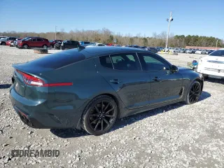 2023 Kia Stinger GT2 with VIN KNAE55LC0P6136420, listed as a Copart auction lot 87606705 with 72,990 mi miles and Salvage Title. Bid and sale history available at carsss.com. Image 3.