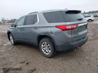2018 Chevrolet Traverse LT Cloth with VIN 1GNERGKW9JJ108853, listed as a IAAI auction lot 41709938 with 162,873 mi miles. Bid and sale history available at carsss.com. Image 3.