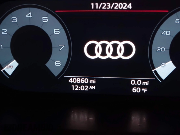 2021 Audi Q3 S line Premium with VIN WA1DECF36M1021600, listed as a IAAI auction lot 41081075 with 40,860 mi miles and . Bid and sale history available at DreamBid. Image 7.
