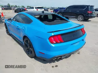 2022 Ford Mustang GT with VIN 1FA6P8CF4N5142081, listed as a IAAI auction lot 42057553 with 43,356 mi miles and . Bid and sale history available at DreamBid. Image 3.