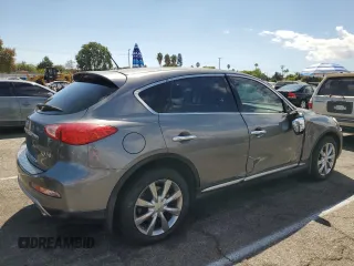 2017 Infiniti QX50 with VIN JN1BJ0RP4HM381140, listed as a Copart auction lot 71834924 with 44,022 mi miles and Salvage Title. Bid and sale history available at carsss.com. Image 3.