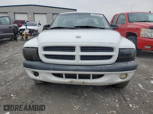 2001 Dodge Dakota with VIN 1B7FL26X91S310784, listed as a Copart auction lot 45486455 with 300,303 mi miles and Salvage Title. Bid and sale history available at carsss.com. Image 5.