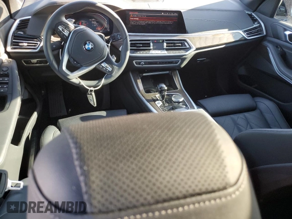 2023 BMW X5 xDrive40i with VIN 5UXCR6C00P9N67931, listed as a Copart auction lot 47831795 with 11,160 mi miles and Salvage Title. Bid and sale history available at carsss.com. Image 8.