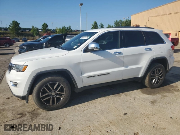 2017 Jeep Grand Cherokee Limited with VIN 1C4RJEBG4HC780168, listed as a Copart auction lot 65573175 with 180,383 mi miles and Clean title. Bid and sale history available at DreamBid. Image 1.