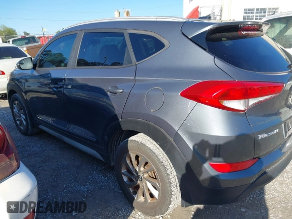 2017 Hyundai Tucson SE with VIN KM8J33A48HU413430, listed as a IAAI auction lot 41993667 with 150,736 mi miles and . Bid and sale history available at DreamBid. Image 3.