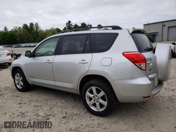 2007 Toyota RAV4 Limited with VIN JTMBD31V775090107, listed as a Copart auction lot 57168895 with 180,950 mi miles and Clean title. Bid and sale history available at DreamBid. Image 2.