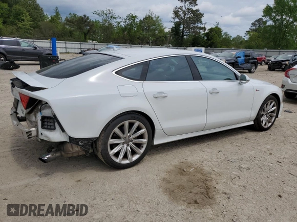 2014 Audi A7 Prestige z VIN WAU2GAFC4EN045249, wystawiony jako Copart lot #54440315 z przebiegiem 116 086 mil mil oraz Szkoda całkowita • Salvage title. Historia ofert i sprzedaży dostępna na DreamBid. Obrazek 3.