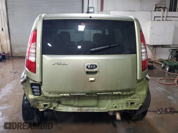 2012 Kia Soul + with VIN KNDJT2A68C7367105, listed as a Copart auction lot 43276985 with 152,107 mi miles and Salvage Title. Bid and sale history available at carsss.com. Image 6.