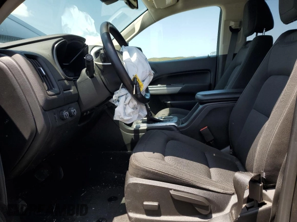 2021 Chevrolet Colorado 4WD LT with VIN 1GCGTCEN8M1138297, listed as a Copart auction lot 61762405 with 51,644 mi miles and Salvage title. Bid and sale history available at DreamBid. Image 7.