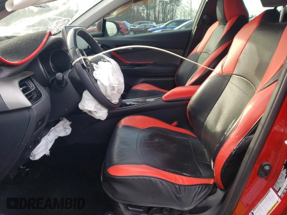 2022 Toyota C-HR XLE with VIN NMTKHMBX6NR141032, listed as a Copart auction lot 46221375 with 41,947 mi miles and Salvage Title. Bid and sale history available at DreamBid. Image 7.