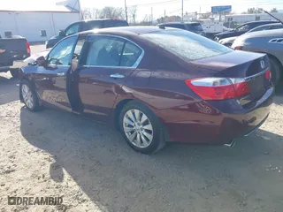 2015 Honda Accord Sedan EX-L with VIN 1HGCR3F84FA005420, listed as a IAAI auction lot 40849736 with 93,740 mi miles. Bid and sale history available at carsss.com. Image 3.