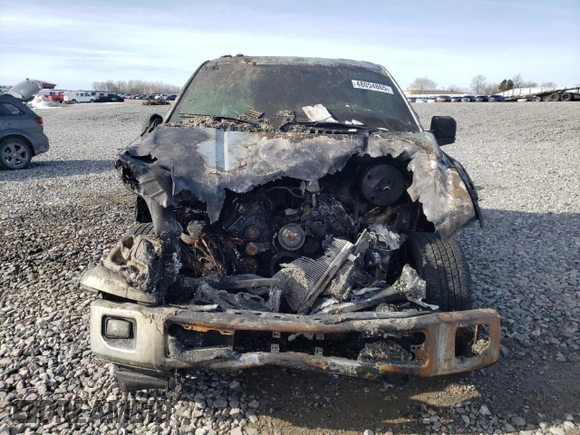 2017 Ford F-150 XL with VIN 1FTFX1EF8HFA34138, listed as a Copart auction lot 48054865 with Not Provided miles and Salvage Title. Bid and sale history available at carsss.com. Image 5.