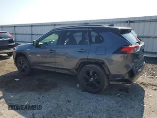 2019 Toyota RAV4 Hybrid XSE z VIN JTMEWRFV7KJ018715, wystawiony jako Copart lot #63557145 z przebiegiem 86 519 mil mil oraz Szkoda całkowita • Salvage title. Historia ofert i sprzedaży dostępna na DreamBid. Obrazek 2.