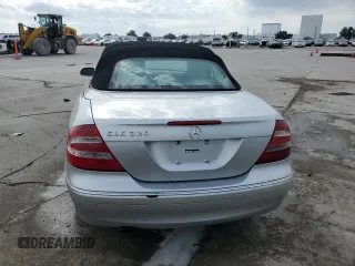2004 Mercedes-Benz CLK Cabriolet 3.2L with VIN WDBTK65G94T017124, listed as a Copart auction lot 82833254 with 232,402 mi miles and Salvage Title. Bid and sale history available at carsss.com. Image 6.