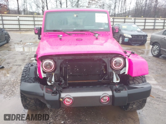 2016 Jeep Wrangler Unlimited Sport with VIN 1C4BJWDG1GL168500, listed as a IAAI auction lot 41535907 with 108,206 mi miles and . Bid and sale history available at DreamBid. Image 6.