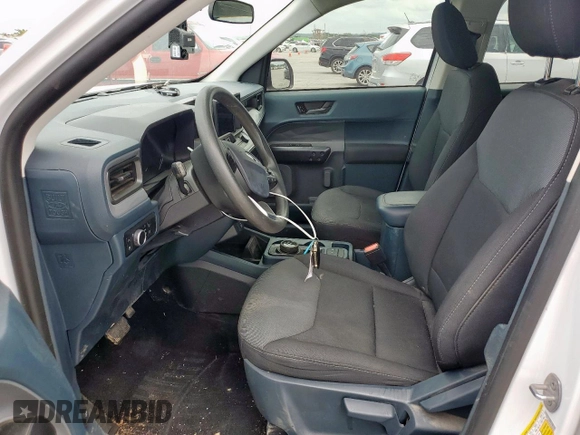 2023 Ford Maverick XL with VIN 3FTTW8E39PRA88408, listed as a Copart auction lot 51539795 with 27,416 mi miles and Salvage Title. Bid and sale history available at DreamBid. Image 7.