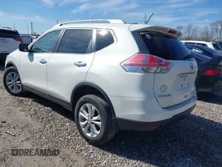 2014 Nissan Rogue SV with VIN 5N1AT2MV2EC767234, listed as a IAAI auction lot 41643753 with 182,355 mi miles. Bid and sale history available at carsss.com. Image 3.