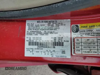 2012 Ford Fusion SE with VIN 3FAHP0HA4CR420186, listed as a Copart auction lot 53403395 with 98,541 mi miles and Salvage Title. Bid and sale history available at carsss.com. Image 12.