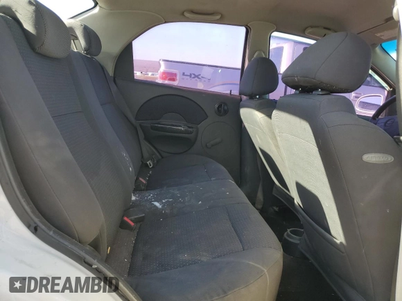 2006 Chevrolet Aveo LS with VIN KL1TD56616B542030, listed as a Copart auction lot 82115273 with 156,396 mi miles and Salvage title. Bid and sale history available at DreamBid. Image 10.
