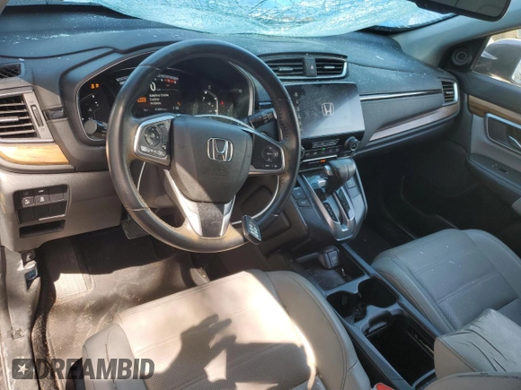 2017 Honda CR-V Touring with VIN 5J6RW1H96HL011555, listed as a Copart auction lot 47476145 with 74,087 mi miles and Salvage Title. Bid and sale history available at carsss.com. Image 8.