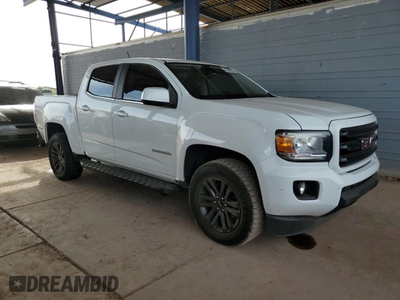 2020 GMC Canyon 2WD SLE with VIN 1GTG5CEN7L1248802, listed as a Copart auction lot 87462644 with 93,032 mi miles and Salvage Title. Bid and sale history available at carsss.com. Image 4.