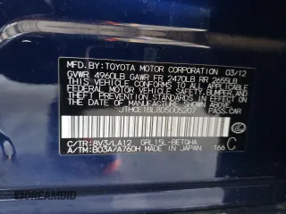 2013 Lexus GS 350 with VIN JTHCE1BL8D5005207, listed as a Copart auction lot 51796445 with 52,937 mi miles and Salvage Title. Bid and sale history available at carsss.com. Image 12.