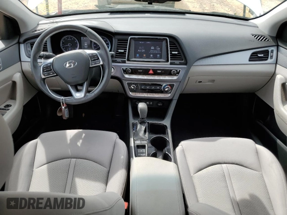 2018 Hyundai Sonata SEL with VIN 5NPE34AF0JH669087, listed as a Copart auction lot 50164165 with 17,469 mi miles and Salvage Title. Bid and sale history available at DreamBid. Image 8.