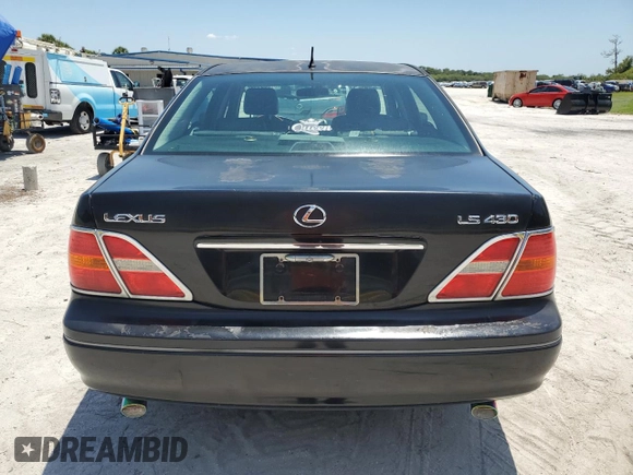 2001 Lexus LS 430 z VIN JTHBN30FX10008011, wystawiony jako Copart lot #57585145 z przebiegiem 218 263 mil mil oraz Czysty tytuł • Clean title. Historia ofert i sprzedaży dostępna na DreamBid. Obrazek 6.