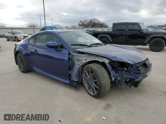2022 Subaru BRZ Limited with VIN JF1ZDBF16N8701518, listed as a Copart auction lot 85743384 with 58,644 mi miles and Salvage Title. Bid and sale history available at carsss.com. Image 4.