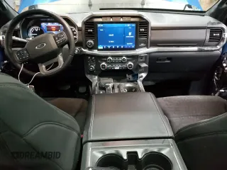 2022 Ford F-150 XL with VIN 1FTEW1EP4NFB90096, listed as a Copart auction lot 50309435 with 38,227 mi miles and Salvage Title. Bid and sale history available at carsss.com. Image 8.