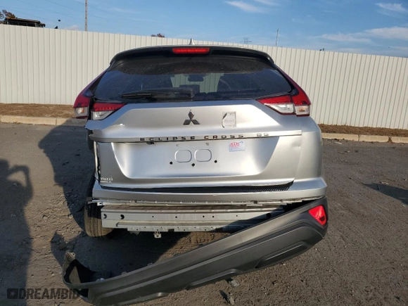 2022 Mitsubishi Eclipse Cross ES with VIN JA4ASUAA7NZ054289, listed as a Copart auction lot 78619864 with 35,461 mi miles and Salvage Title. Bid and sale history available at carsss.com. Image 6.