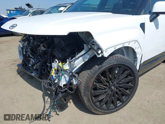 2024 Hyundai Santa Fe Calligraphy with VIN 5NMP54GL6RH037350, listed as a IAAI auction lot 42099643 with 8,326 mi miles and . Bid and sale history available at DreamBid. Image 20.
