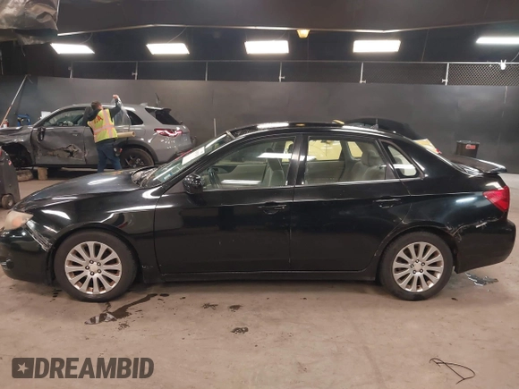 2008 Subaru Impreza Sedan (Natl) i with VIN JF1GE61608H504007, listed as a IAAI auction lot 41189920 with 200,576 mi miles. Bid and sale history available at carsss.com. Image 14.