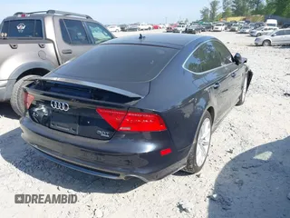 2012 Audi A7 Prestige with VIN WAUSGAFC0CN008552, listed as a IAAI auction lot 42068614 with 107,400 mi miles and . Bid and sale history available at DreamBid. Image 4.