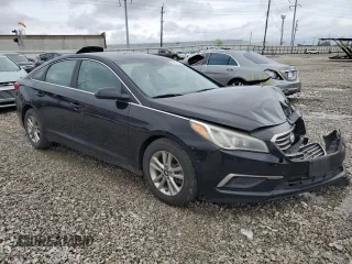2017 Hyundai Sonata 2.4L with VIN 5NPE24AF4HH532568, listed as a Copart auction lot 51643865 with 158,057 mi miles and Salvage Title. Bid and sale history available at DreamBid. Image 4.