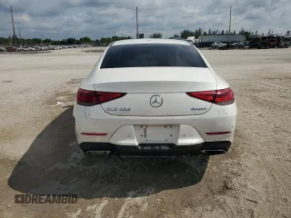 2023 Mercedes-Benz CLS 450 with VIN W1K2J5KB8PA111309, listed as a Copart auction lot 58293875 with 48,879 mi miles and Clean title. Bid and sale history available at DreamBid. Image 6.