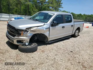 2019 Ford F-150 XL with VIN 1FTEW1CB6KFB42814, listed as a Copart auction lot 54769195 with 16,989 mi miles and Salvage title. Bid and sale history available at DreamBid. Image 1.