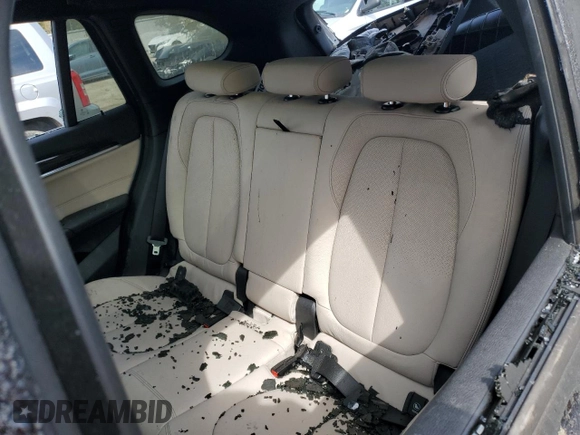 2016 BMW X1 xDrive28i with VIN WBXHT3C3XG5E49609, listed as a Copart auction lot 50213825 with Not Provided miles and Salvage Title. Bid and sale history available at carsss.com. Image 10.