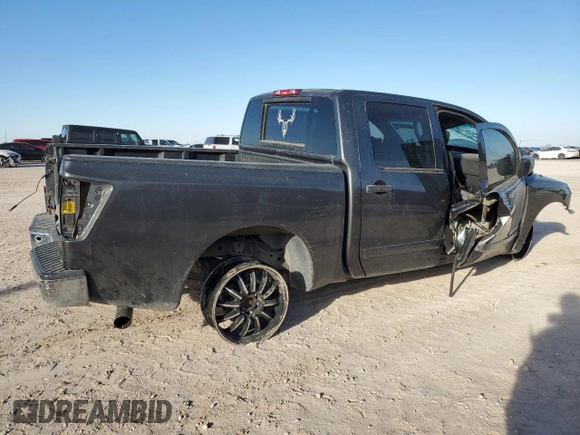 2009 Nissan Titan SE with VIN 1N6BA07D49N310325, listed as a Copart auction lot 87619855 with Not Provided miles and Salvage Title. Bid and sale history available at carsss.com. Image 3.