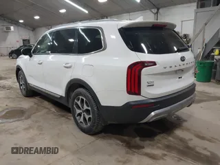 2020 Kia Telluride EX z VIN 5XYP3DHC5LG020089, wystawiony jako IAAI lot #41890001 z przebiegiem 87 396 mil mil oraz . Historia ofert i sprzedaży dostępna na DreamBid. Obrazek 3.