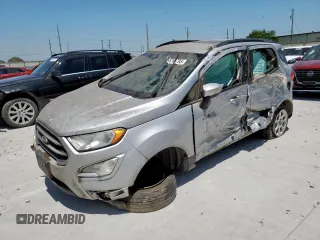 2018 Ford EcoSport SE с VIN MAJ3P1TE8JC199777, выставлен на аукционе Copart как лот 65265785 с пробегом Не указан миль и Чистый • Clean title. История ставок и продаж доступна на DreamBid. Изображение 1.